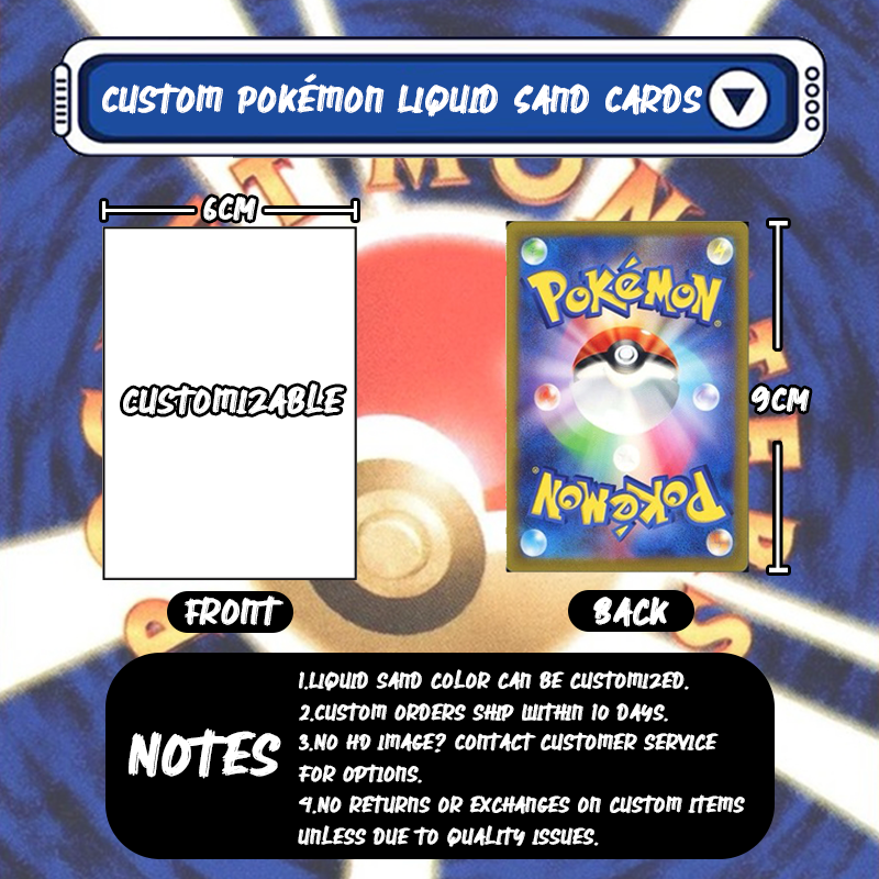Greninja EX Card Quicksand Keychain